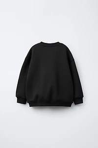BASIC TEXT SWEATSHIRT