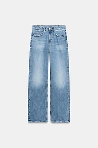 TRF HIGH-WAIST WIDE LEG JEANS