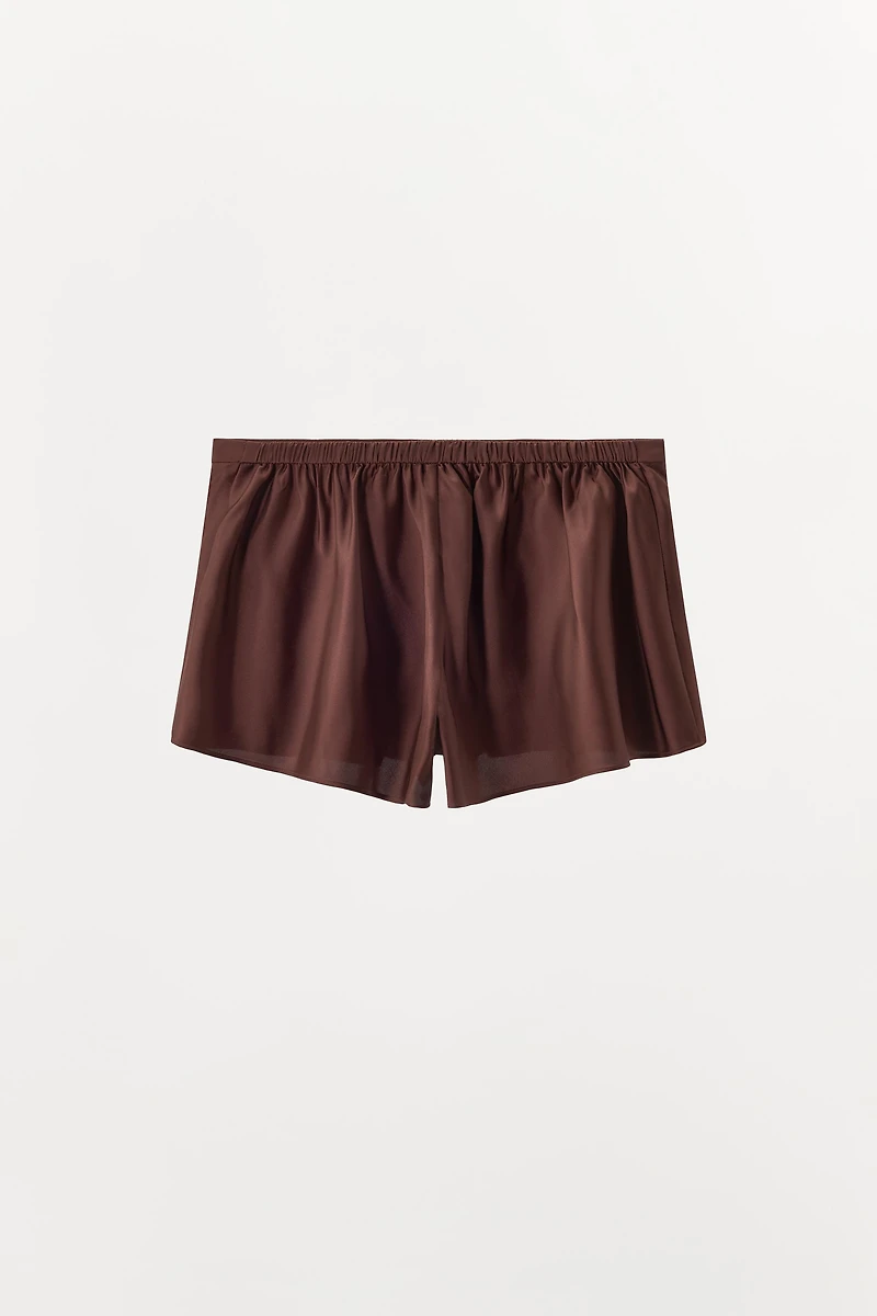 SATIN SHORTS