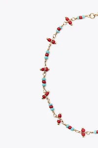 LOT DE 3 BRACELETS DE CHEVILLE FANTAISIE