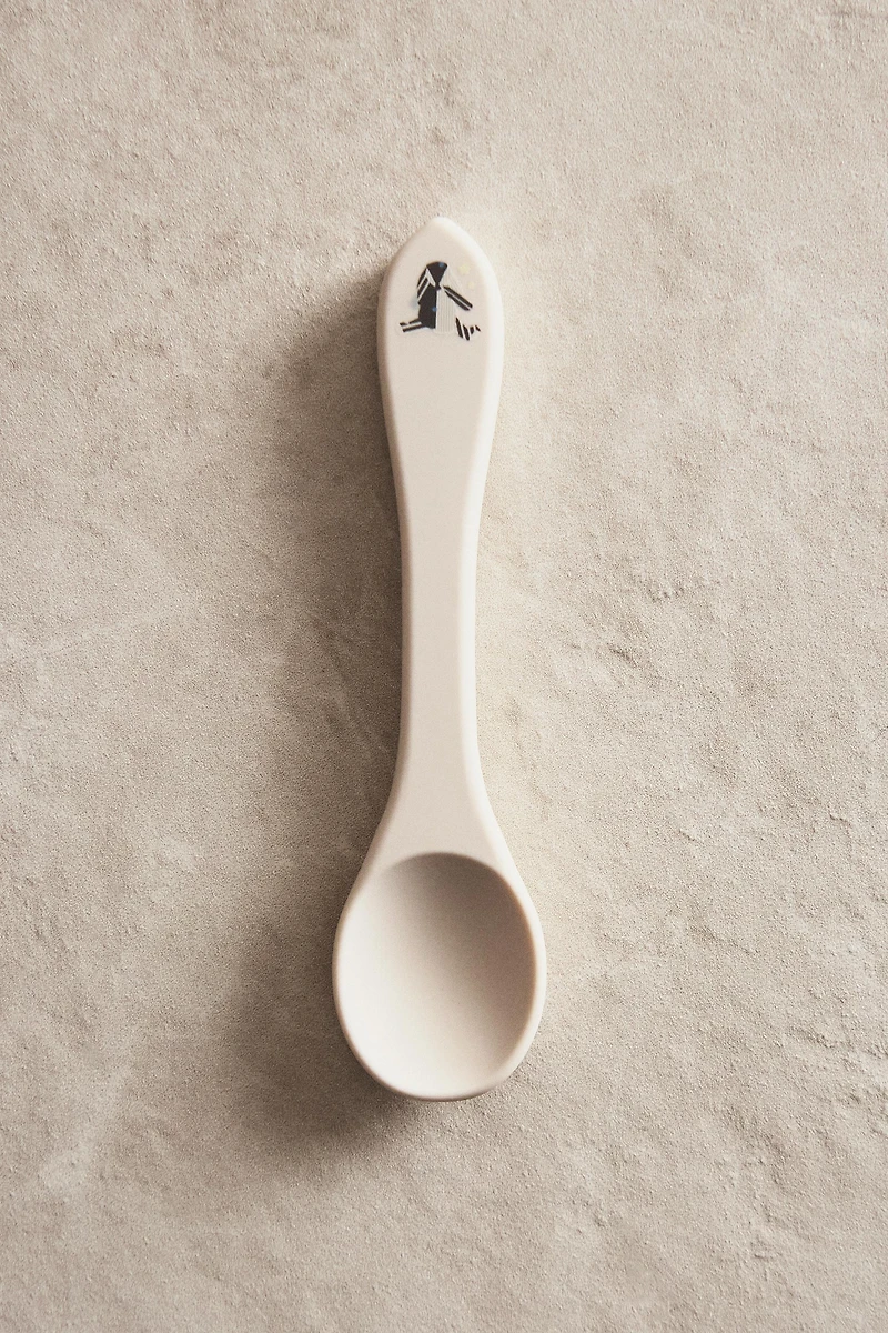 CUILLÈRE ENFANT SILICONE LAPIN