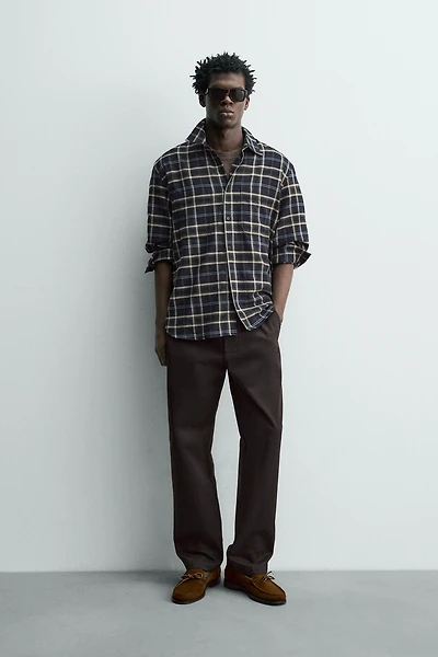 PLAID FLANNEL SHIRT