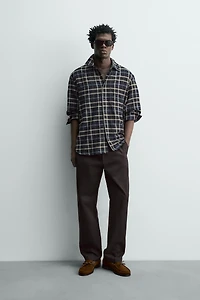 PLAID FLANNEL SHIRT