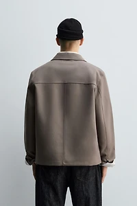 SURCHEMISE RELAXED FIT À POCHES