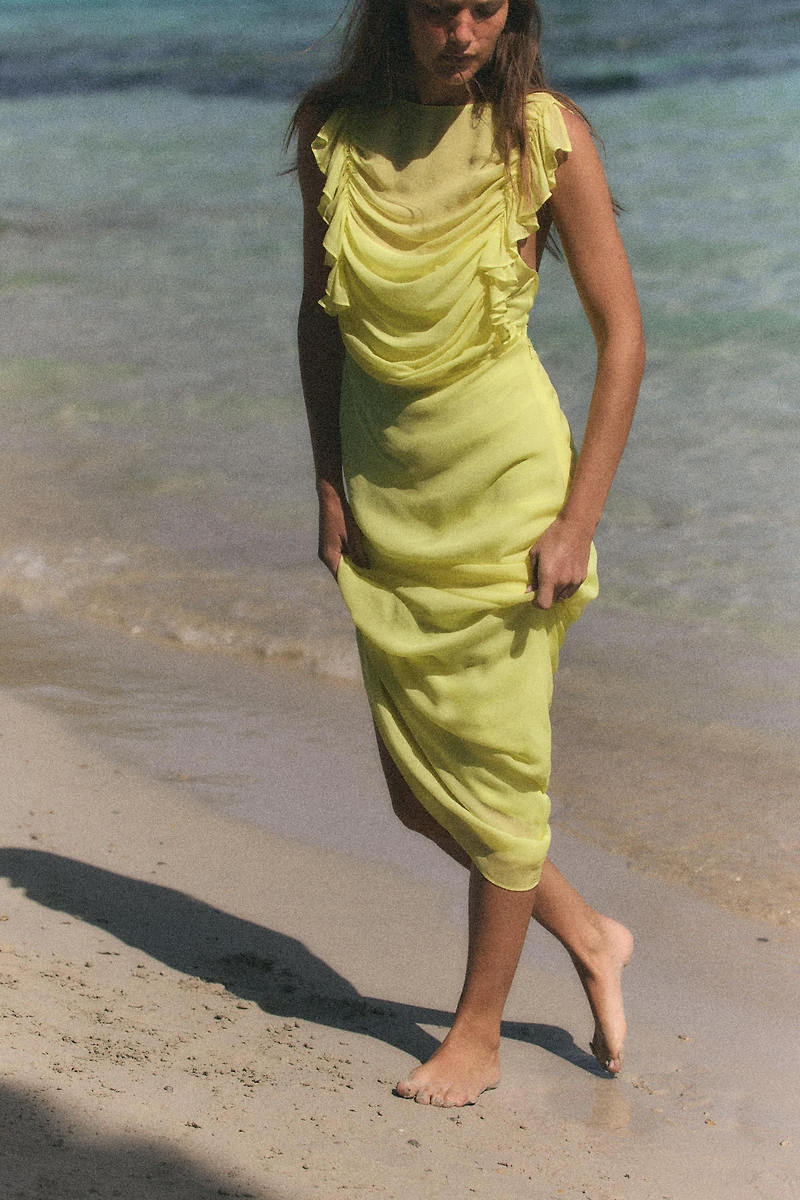 LONG GEORGETTE DRESS
