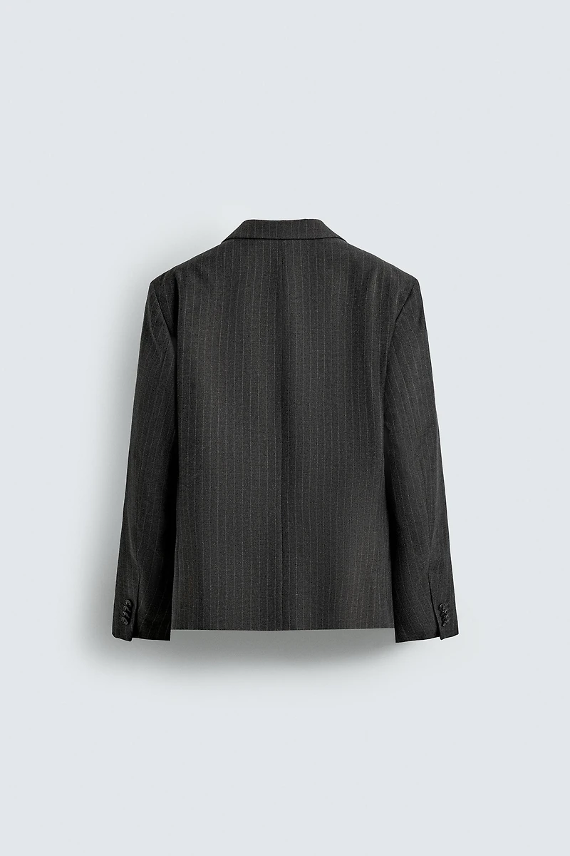 PINSTRIPE SUIT BLAZER