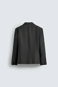 PINSTRIPE SUIT BLAZER