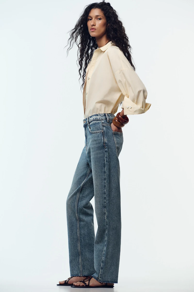 Z.02 STRAIGHT HIGH WAIST ANKLE JEANS