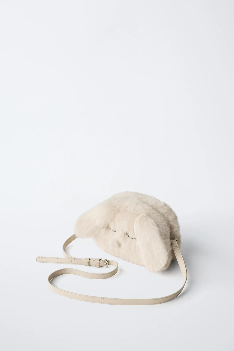 BUNNY FAUX FUR CROSSBODY BAG