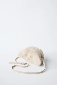 BUNNY FAUX FUR CROSSBODY BAG