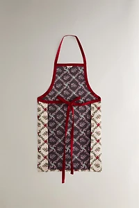 CHRISTMAS FLORAL APRON