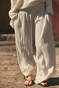 ELASTIC WAIST PANTS