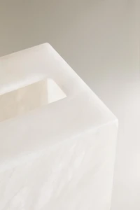 ALABASTER TISSUE BOX