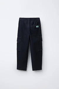 CORDUROY CARGO PANTS