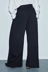 ZW COLLECTION WIDE LEG PLEATED PANTS