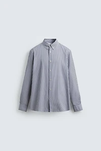 CHEMISE COUPE REGULAR À RAYURES