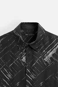 RELAXED FIT SATIN SHIRT