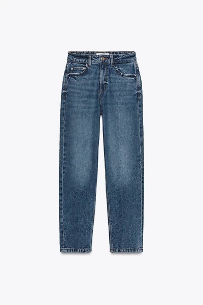 Z.01 HIGH WAIST COMFORT MOM FIT JEANS