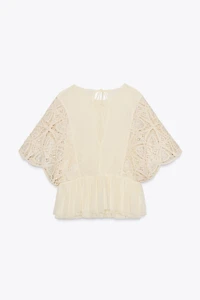 EMBROIDERED TOP