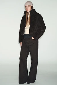 FLEECE ANORAK WITH THERMAL INSULATION