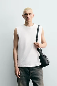 DÉBARDEUR RELAXED FIT BRODÉ