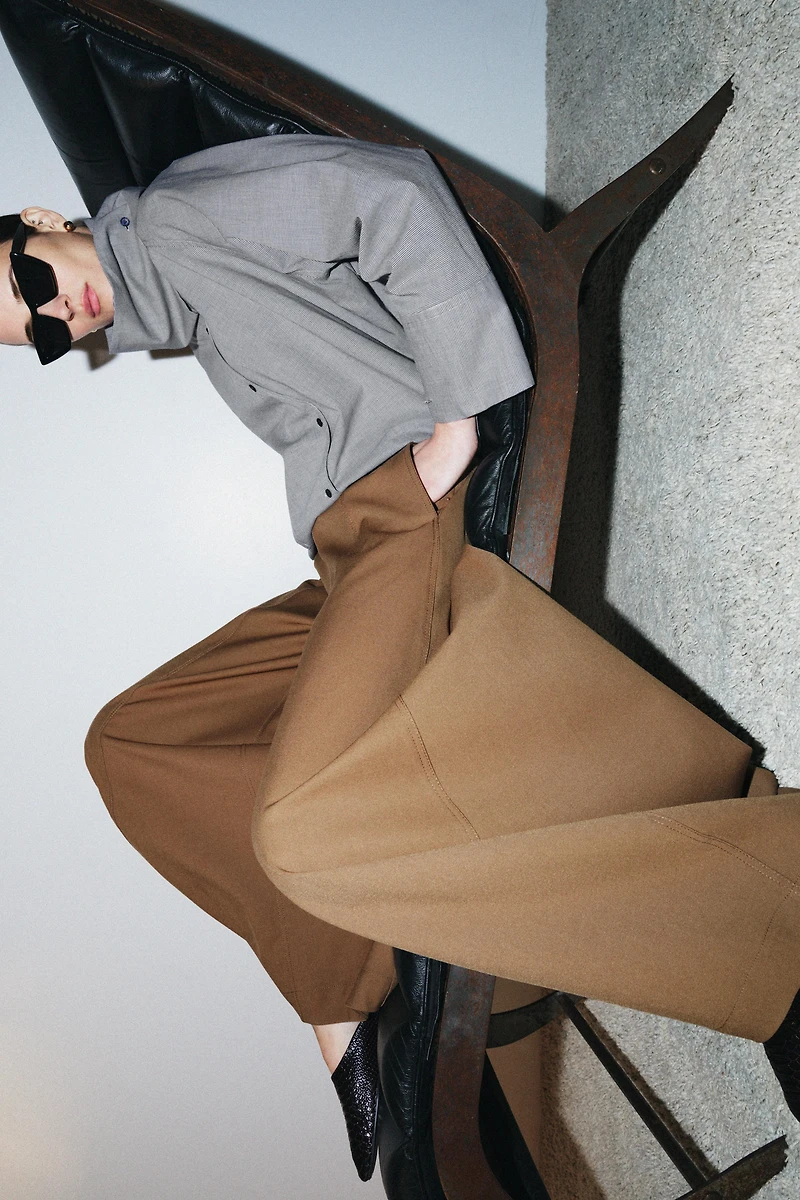 PANTALON VOLUME WIDE LEG ZW COLLECTION