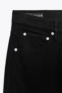 ZW COLLECTION WIDE LEG LOW RISE JEANS