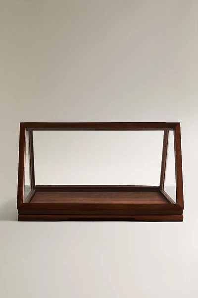 WOOD DISPLAY STAND