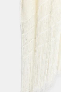 FRINGED KNIT TUNIC