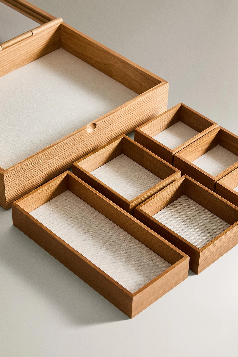 WOODEN JEWELRY BOX