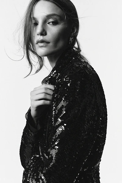 LIMITED EDITION SEQUIN COAT