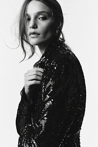 LIMITED EDITION SEQUIN COAT