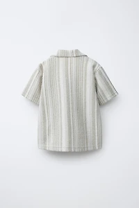 STRIPED KNIT SHIRT
