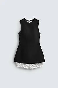 CONTRAST POPLIN PLAYSUIT HARRY LAMBERT FOR ZARA X DISNEY