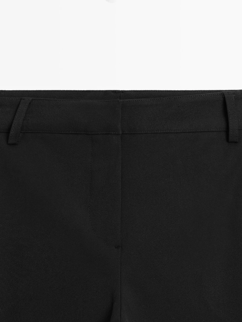Straight-leg technical trousers