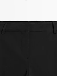 Straight-leg technical trousers