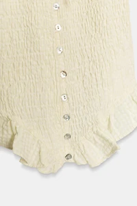 TIED STRUCTURED TOP
