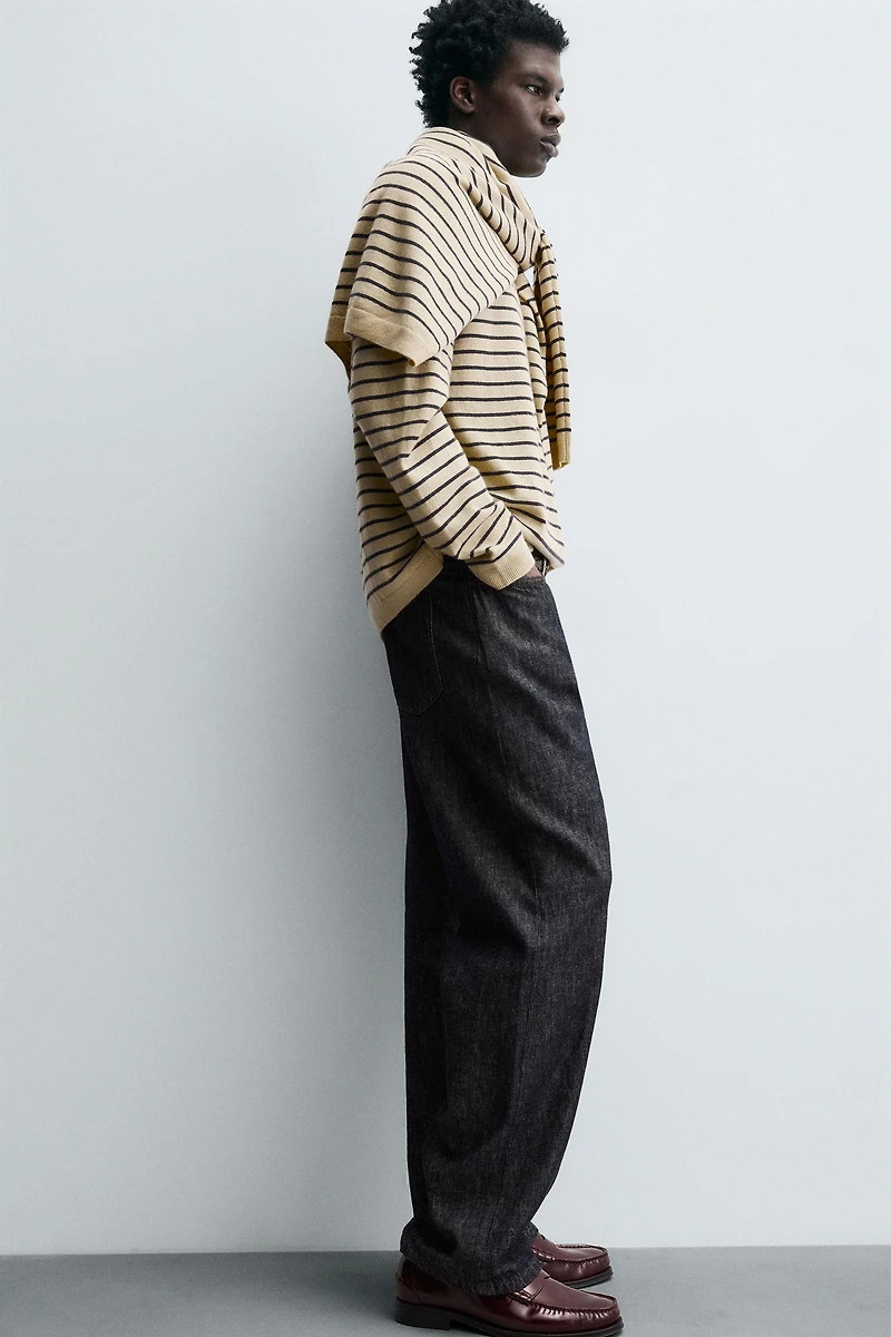 WOOL - CASHMERE STRIPED JUMPER