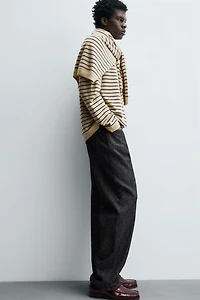 WOOL - CASHMERE STRIPED JUMPER