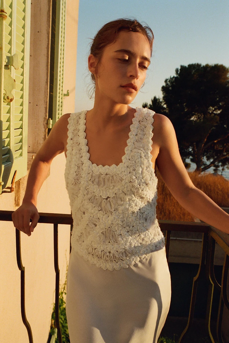 CROCHET TEXTURE DRESS