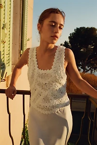 CROCHET TEXTURE DRESS