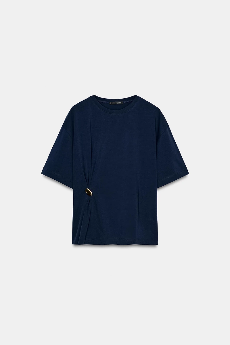 HEAVY COTTON APPLIQUÉ T-SHIRT