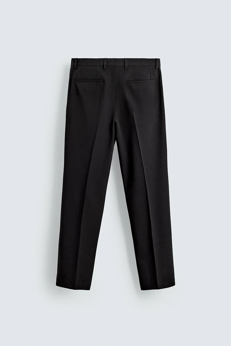 PANTALON DE COSTUME SMOKING AVEC LAINE