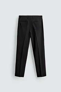 PANTALON DE COSTUME SMOKING AVEC LAINE