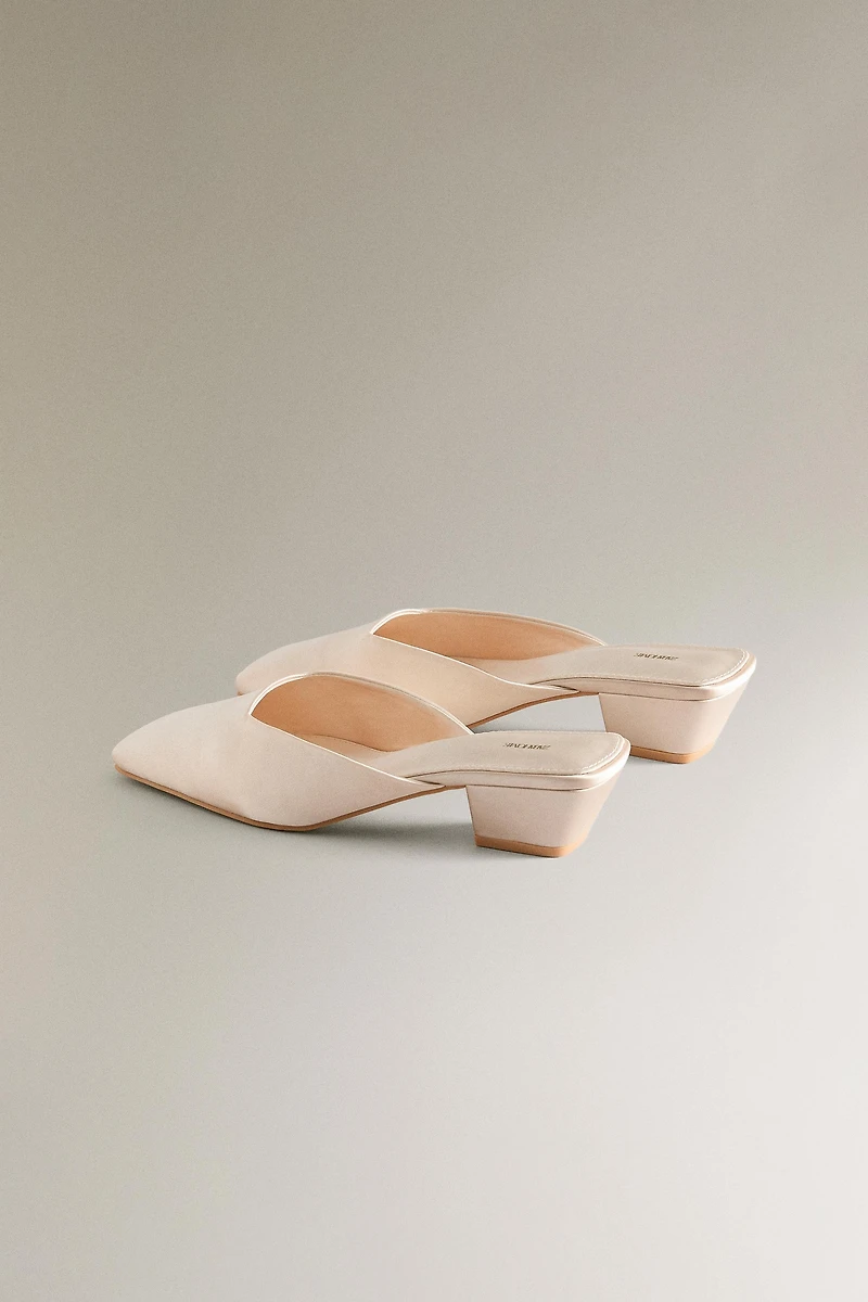 CHAUSSURES TALON SATIN