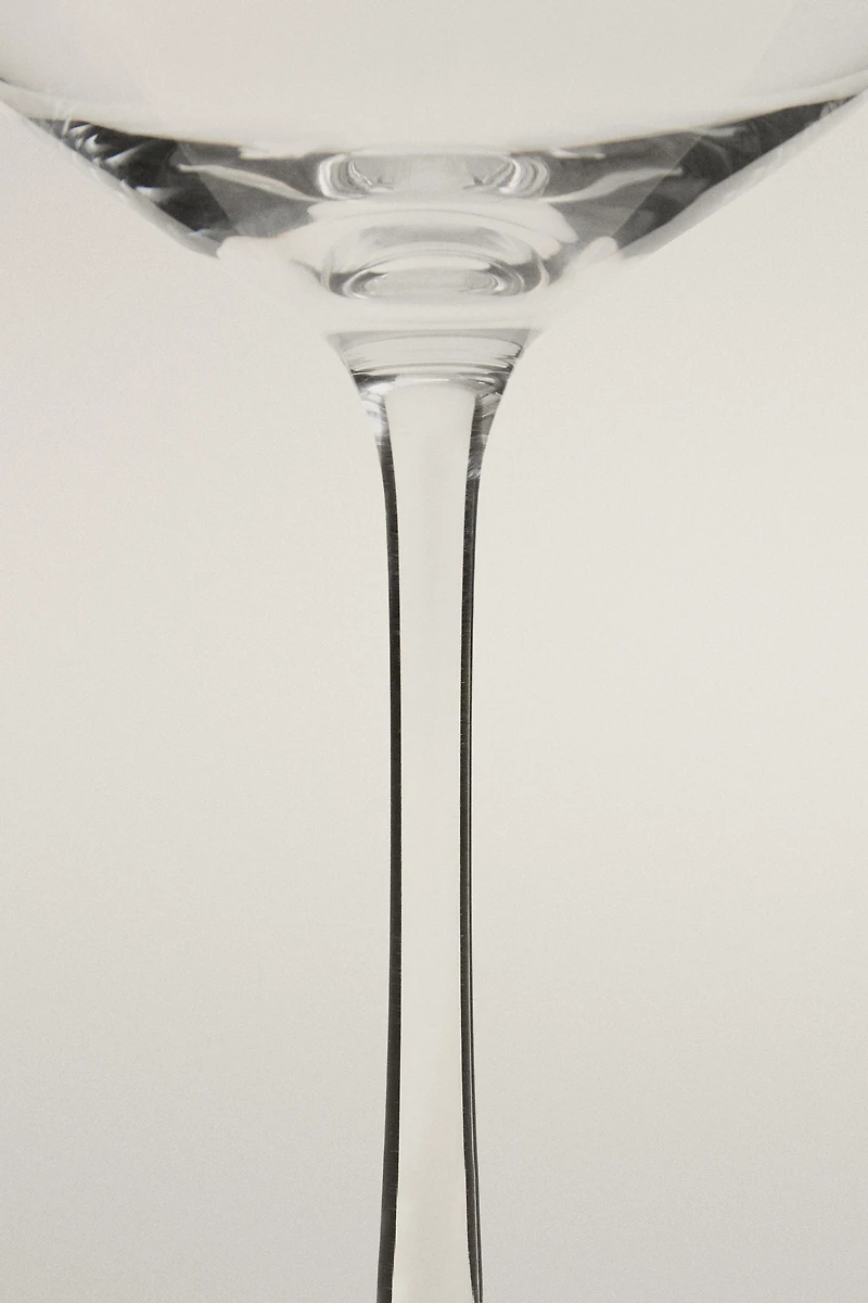 LARGE BOHEMIA CRYSTAL GLASS