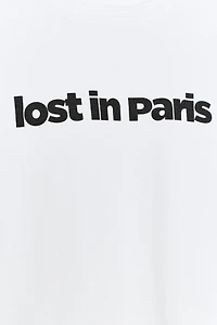 TEXT PRINT T-SHIRT