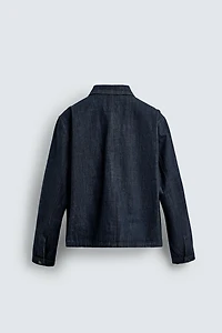 TOGGLE DENIM JACKET