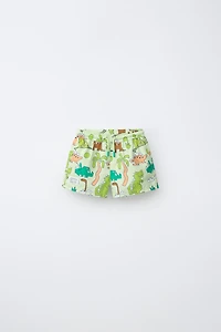 SHORT DE BAIN DINOSAURES 1-6 ANS