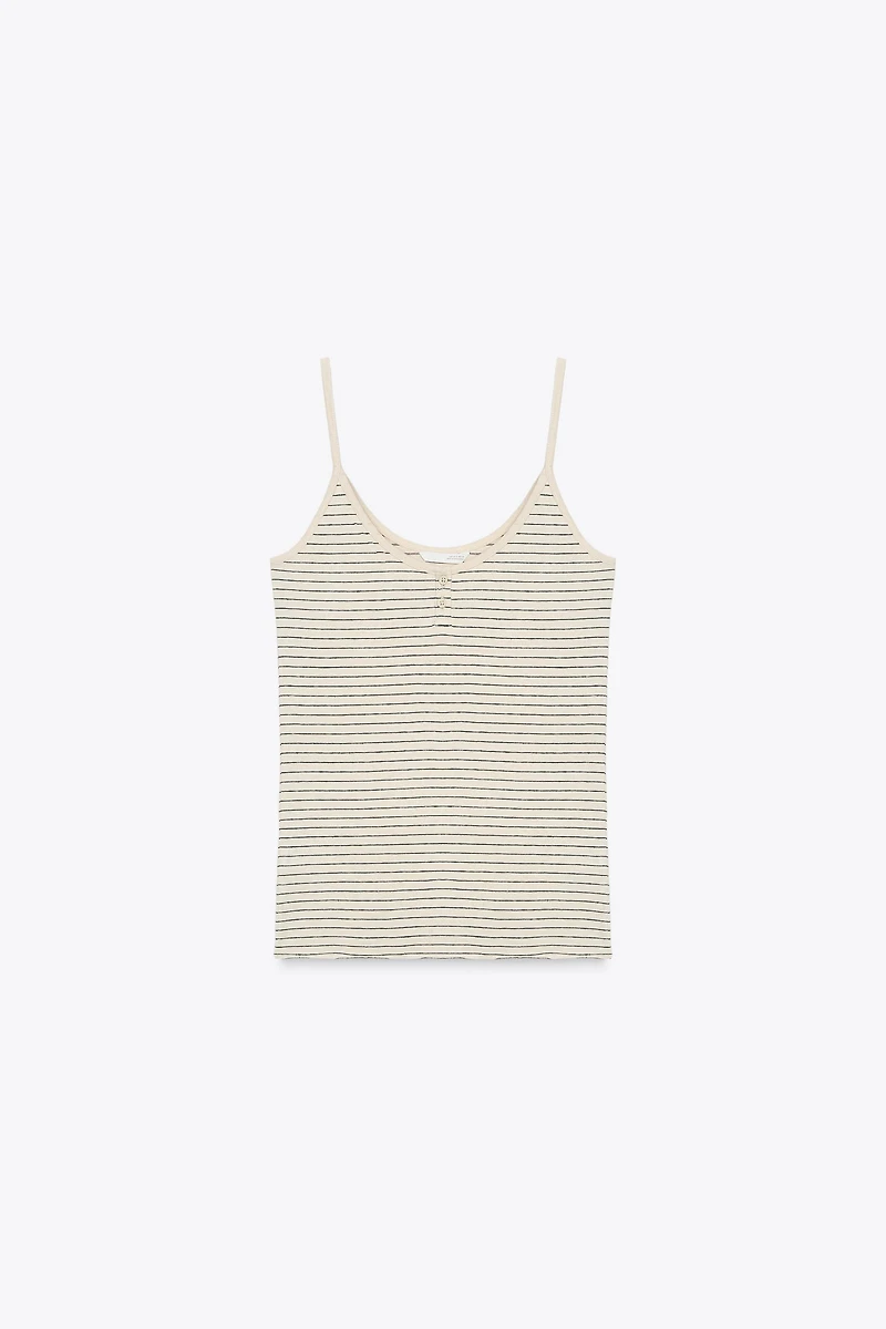 STRIPED RUSTIC T-SHIRT